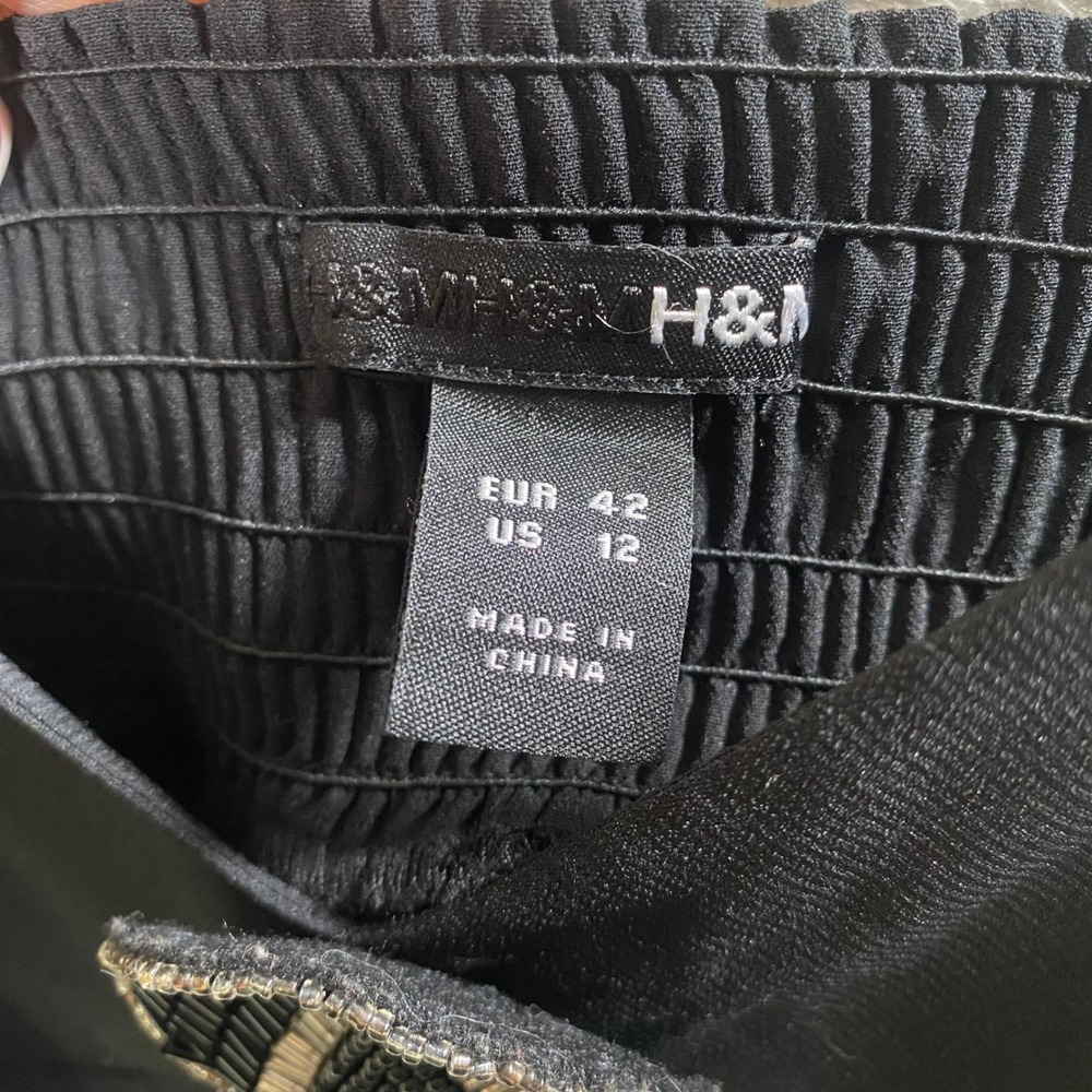 Y2k Babydoll Cami Top Womens Size‎ 12 Beaded Whimsigoth Fairy Grunge Going Out - Picture 5 of 6